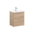 VitrA Zentrum Compact 60cm 2 Drawer W/H Washbasin Unit - Unbeatable Bathrooms