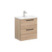 VitrA Zentrum Compact 60cm 2 Drawer W/H Washbasin Unit - Unbeatable Bathrooms