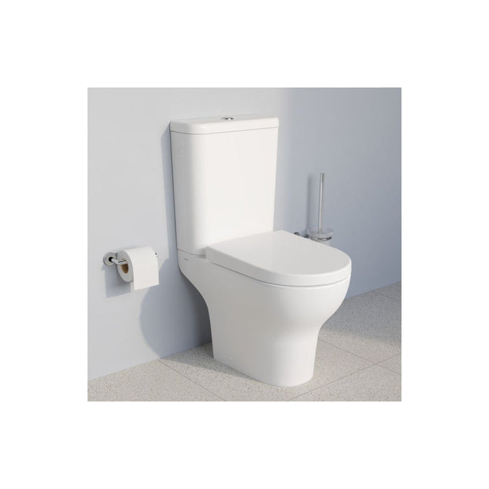 VitrA Zentrum Open Back Close Coupled Pan Only - White - Unbeatable Bathrooms