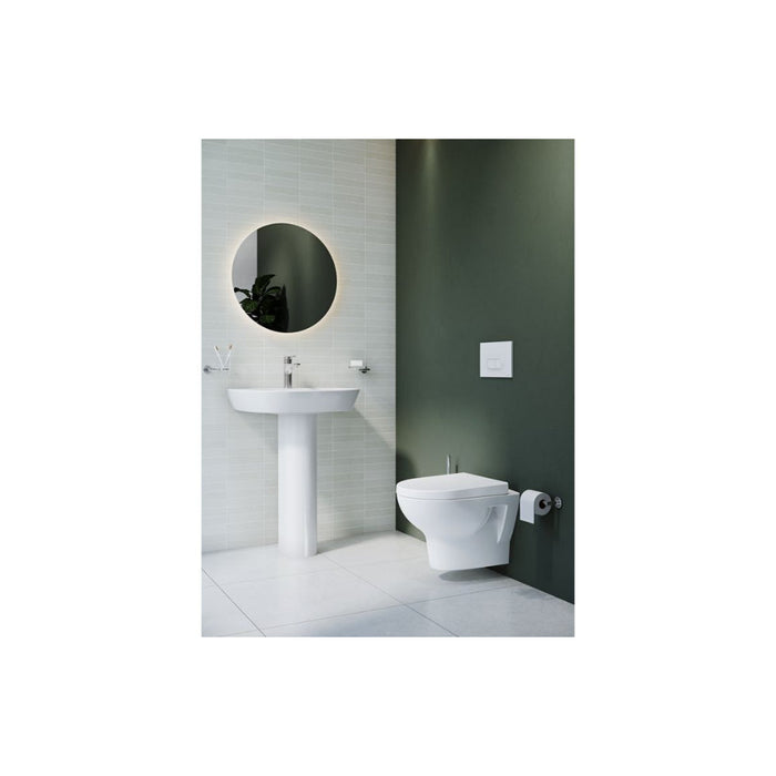 VitrA Zentrum Rimless Wall Hung Pan Only - White - Unbeatable Bathrooms