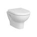 VitrA Zentrum Rimless Wall Hung Pan Only - White - Unbeatable Bathrooms