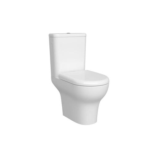 VitrA Zentrum SmoothFlush Open Back Close Coupled Pan Only - White - Unbeatable Bathrooms