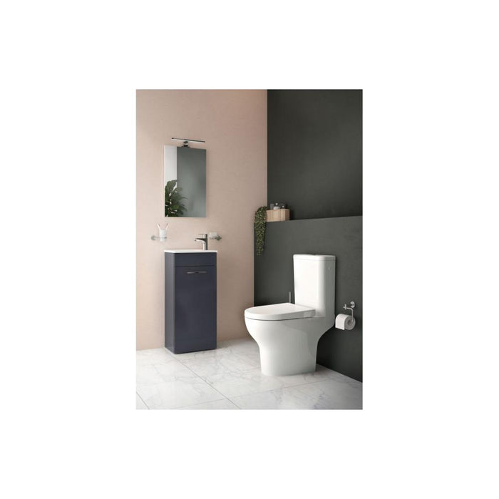 VitrA Zentrum Soft Close Toilet Seat - White - Unbeatable Bathrooms