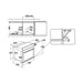 Whirlpool W11I OM1 4MS2 H B/I Single Electric Oven - Black - Unbeatable Bathrooms