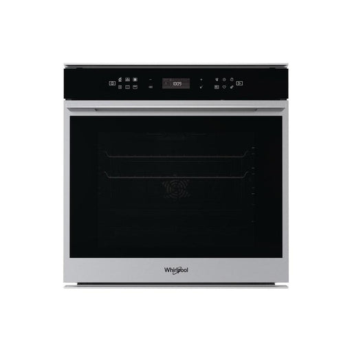 Whirlpool W7 OM4 4S1 P B/I Single Pyrolytic Oven - Black & Stainless Steel - Unbeatable Bathrooms