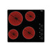 Whirlpool AKM 609 IX 60cm Ceramic Hob - Black - Unbeatable Bathrooms