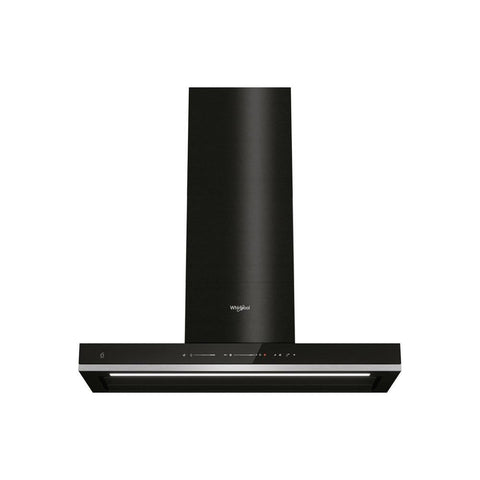 Whirlpool WHSS 90F L T C K 90cm Chimney Hood - Black - Unbeatable Bathrooms