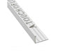 Beava Standard Chrome Tile Trim 12.5mm (100 Pieces) - Unbeatable Bathrooms