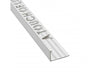 Beava Standard Chrome Tile Trim 12.5mm (50 Pieces) - Unbeatable Bathrooms