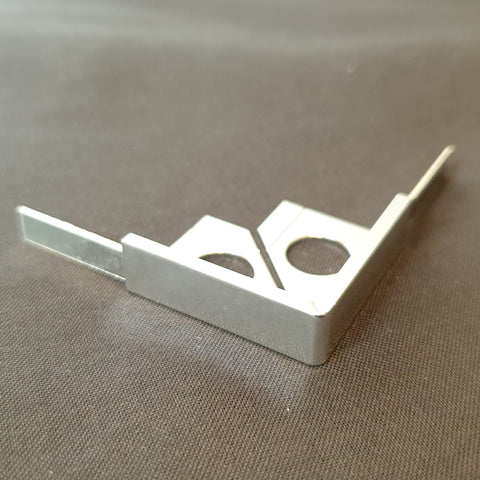 Beava Pair Chrome Tile 8mm Corners ( x5 ) - Unbeatable Bathrooms