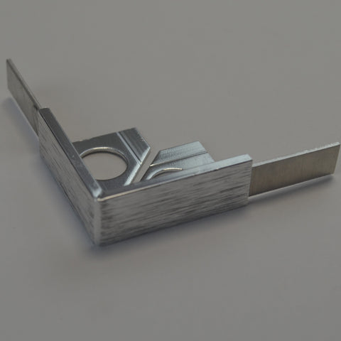 Beava Pair Brushed Tile Trim 10mm Corners ( x5 ) - Unbeatable Bathrooms