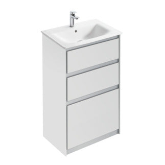 Ideal Standard Concept Air 60cm floor standing vanity unit with 2 drawers - Unbeatable Bathrooms