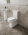 Burlington Riviera Close Coupled Open-Back Toilet - Unbeatable Bathrooms