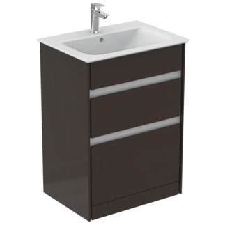 Ideal Standard Concept Air 60cm floor standing vanity unit with 2 drawers - Unbeatable Bathrooms