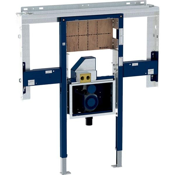 Geberit Duofix Element For One Washbasin and One Wall-Mounted Tap, Room-Height, with Concealed Turn Trap, with Concealed Clou - Unbeatable Bathrooms