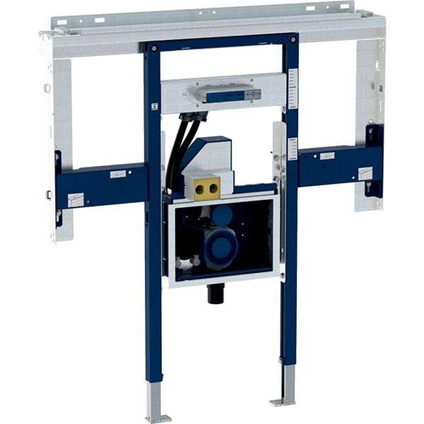 Geberit Duofix Element For One Washbasin and One Wall-Mounted Tap, Room-Height, with Concealed Turn Trap, with Concealed Clou - Unbeatable Bathrooms