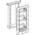 Geberit Duofix Element For Niche Storage Box with Shelves - Unbeatable Bathrooms