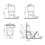 Vitra Integra Rimless Closed Coupled Toilet (Closed Back) - Unbeatable Bathrooms