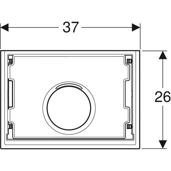 Geberit Ready-To-Fit Set For Geberit One Vanity Basin - Unbeatable Bathrooms