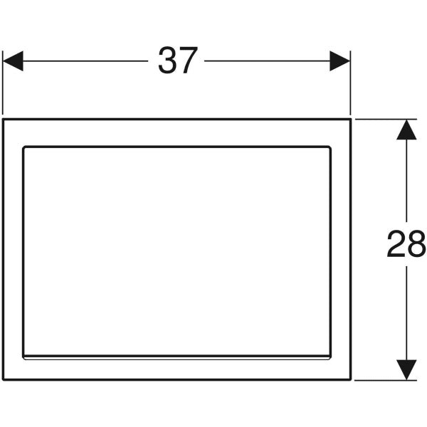 Geberit Ready-To-Fit Frame For Geberit One Washbasin, Floating Design - Unbeatable Bathrooms