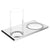 Keuco Edition 400 Double Holder Glass or Soap 11556 - Unbeatable Bathrooms