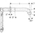 Geberit One Washbasin Tap, Wall-Mounted, Two-Handle Mixer, For Concealed Function Box - Unbeatable Bathrooms