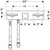Geberit One Washbasin Tap, Wall-Mounted, Two-Handle Mixer, For Concealed Function Box - Unbeatable Bathrooms