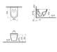 Vitra S50 Rimless Wall Hung Toilet - Unbeatable Bathrooms