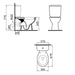 Vitra Layton Close Coupled Toilet - Unbeatable Bathrooms