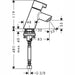 Hansgrohe Talis S - Pillar Tap 40 for Cold Water without Waste - Unbeatable Bathrooms