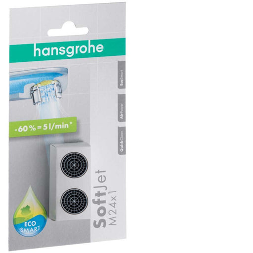 Hansgrohe Softjet Aerator Set M24 X 1 with Water Dimmer 5 l/min - Unbeatable Bathrooms