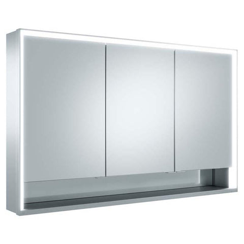 Keuco Royal Lumos Mirror Cabinet with 3 Hinged Soft Closing Doors - Unbeatable Bathrooms