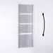 Essential Standard Curved Chrome Towel Warmer - Unbeatable Bathrooms