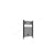 Essential Straight Anthracite Towel Warmer - Unbeatable Bathrooms