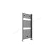 Essential Straight Anthracite Towel Warmer - Unbeatable Bathrooms