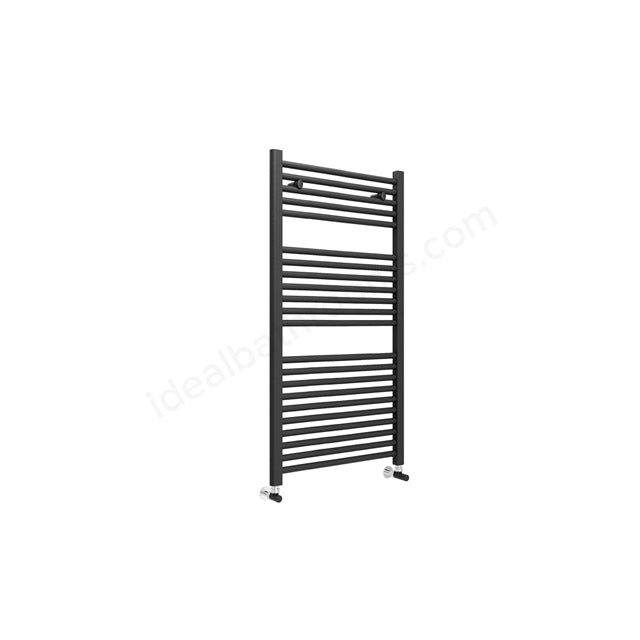 Essential Straight Anthracite Towel Warmer - Unbeatable Bathrooms