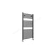 Essential Straight Anthracite Towel Warmer - Unbeatable Bathrooms