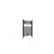 Essential Straight Anthracite Towel Warmer - Unbeatable Bathrooms