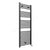 Essential Straight Anthracite Towel Warmer - Unbeatable Bathrooms