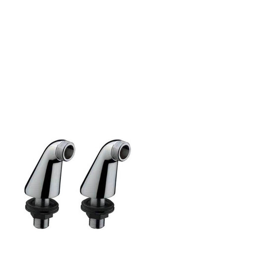 Hansgrohe Pillar Unions for Fitting Onto Bath Rim 15cm Centre X 7cm Height - Unbeatable Bathrooms