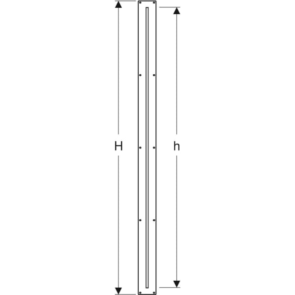 Geberit Installation Element For Walk-In Shower Panel For Metal Frame Walls - Unbeatable Bathrooms