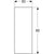 Geberit Mirrored Sliding Shower Door - Unbeatable Bathrooms
