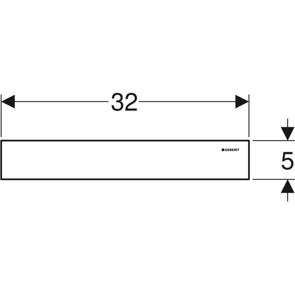 Geberit Ready-To-Fit Set For Wall Drain, Cover Made Of Polished Stainless Steel - Unbeatable Bathrooms