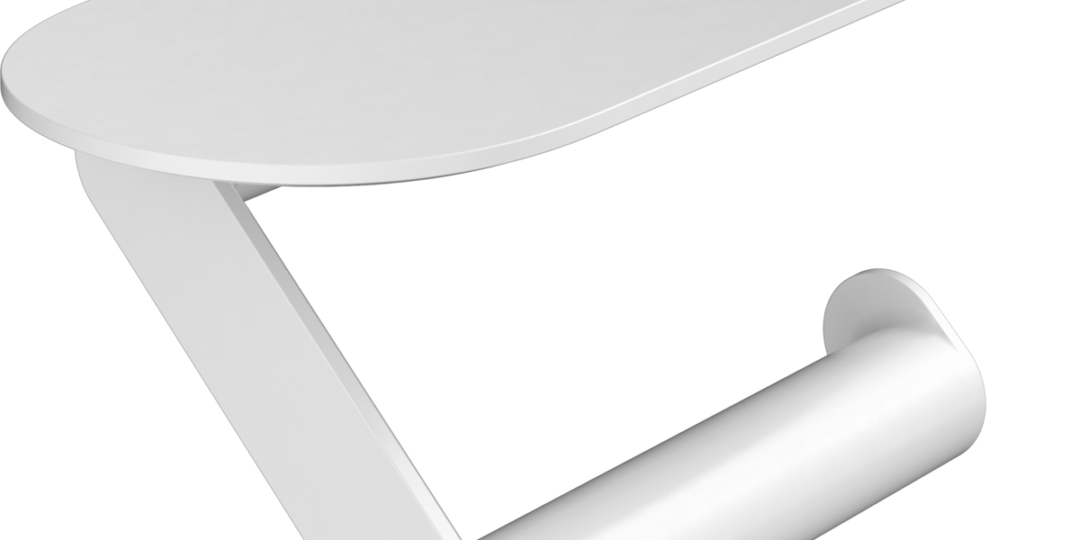 Hansgrohe WallStoris Toilet Paper Holder with Shelf