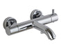 JTP Florence Thermostatic Bath And Shower Mixer Wall Mounted - Unbeatable Bathrooms