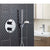 JTP Florence Thermostatic Concealed 3 Outlet 2 Controls Round Shower Valve - Unbeatable Bathrooms