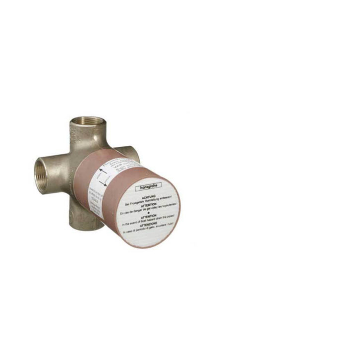 Hansgrohe Shut-Off / Diverter Valve S Trio / Quattro for Concealed Installation - Unbeatable Bathrooms