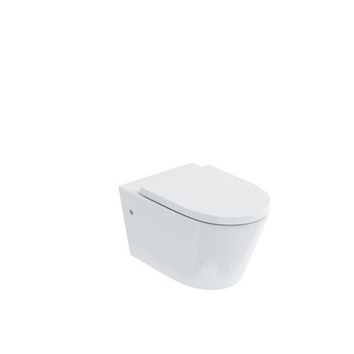 Britton Sphere Rimless Wall Hung WC Including Seat - Unbeatable Bathrooms