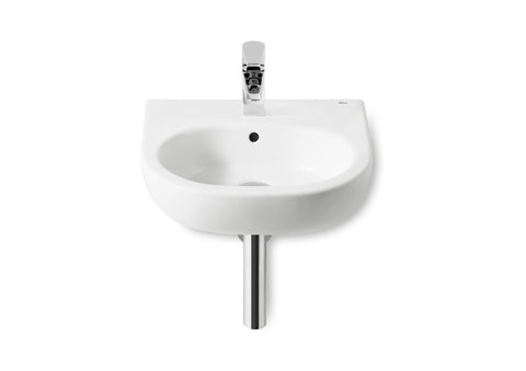 Roca Meridian-N 450mm 1TH Wall Hung Cloakroom Basin - Unbeatable Bathrooms