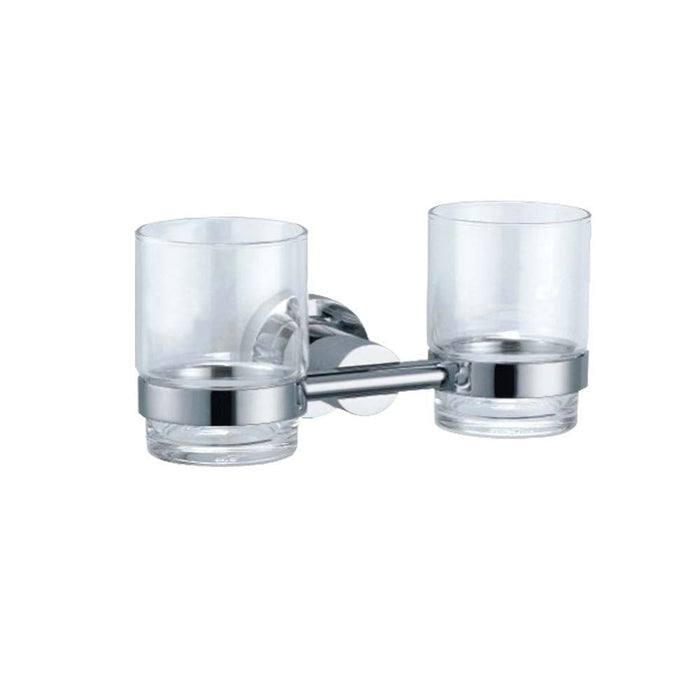 JTP Cora Double Tumbler & Holder - Unbeatable Bathrooms